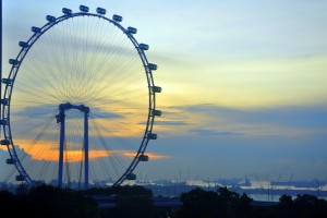 El Singapore Flyer. Autor Eustaquio Santimano de Flickr.