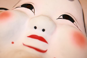 Máscara Kabuki. Autor tommy the pariah de Flickr.