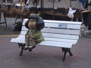 Mafalda en San Telmo. Autor jorge.cancela de Flickr.