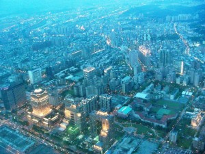 Vista desde el Taipei 101. Autor http2007 de Flickr.