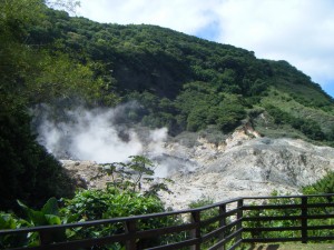 Cráter del volcán. Autor D G Brown de Flickr.