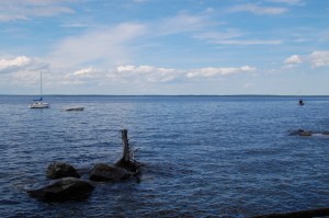 Lago Sebago. Autor *Robert* de Flickr.