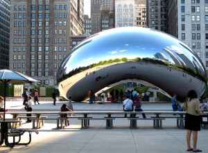 Cloud Gate. Autor ruffin_ready de Flickr.