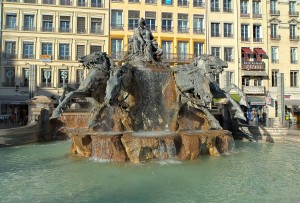 Fuente de Bartholdi. Autor swampa de Flickr.